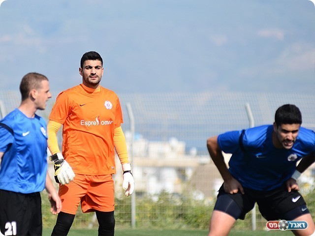 היה פעיל מאוד במשחק, שוערה של בית שאן אוהד דוד (ארנון לוי)